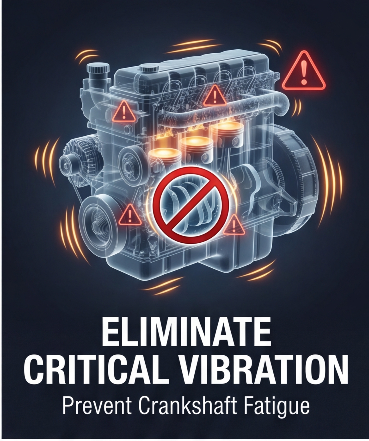 3958258-Torsional Vibration Damper-Cummins