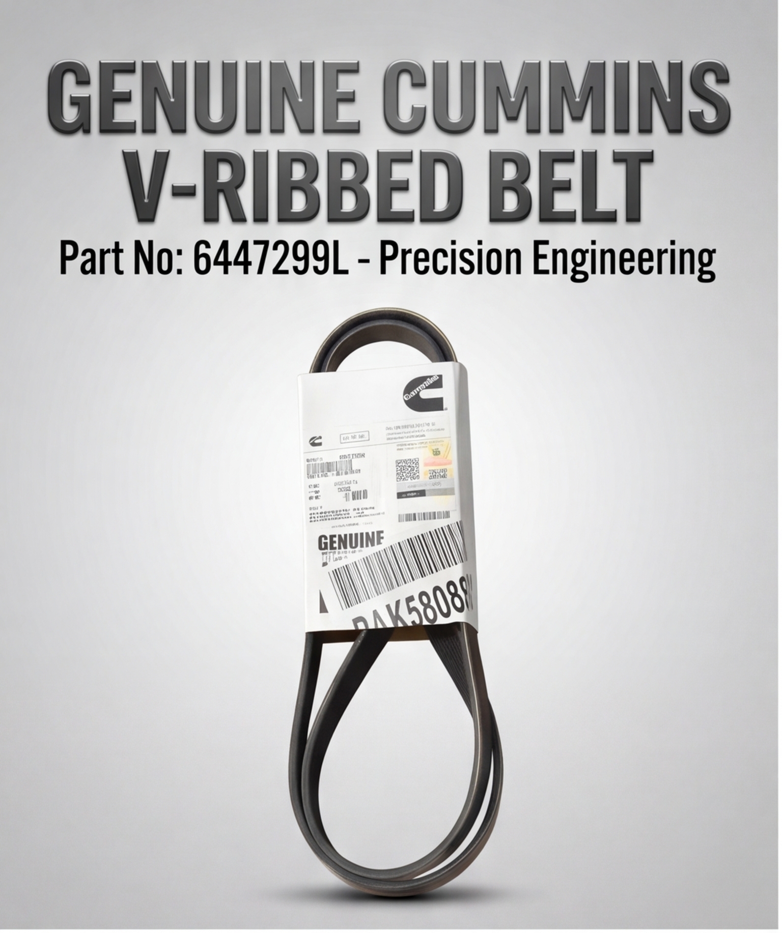 6447299-V-Ribbed Belt-Cummins