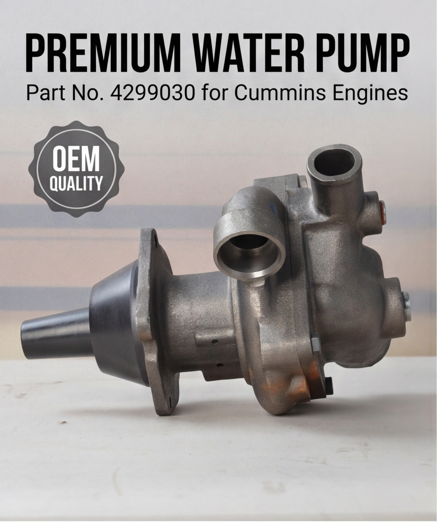 4299030-Water Pump-Cummins