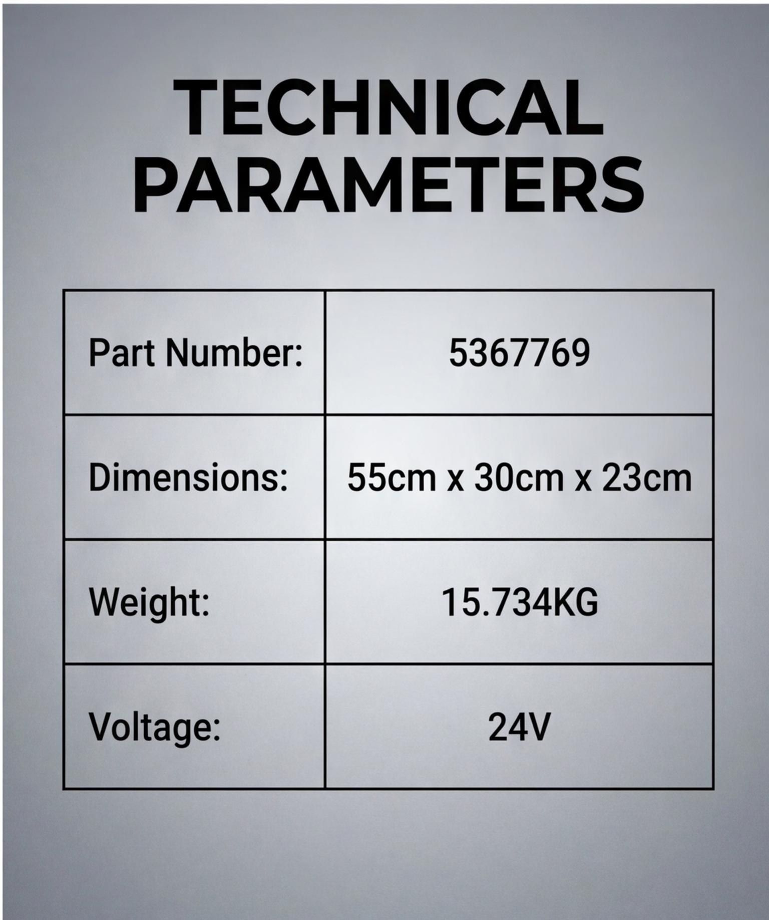 5367769-Starter Motor