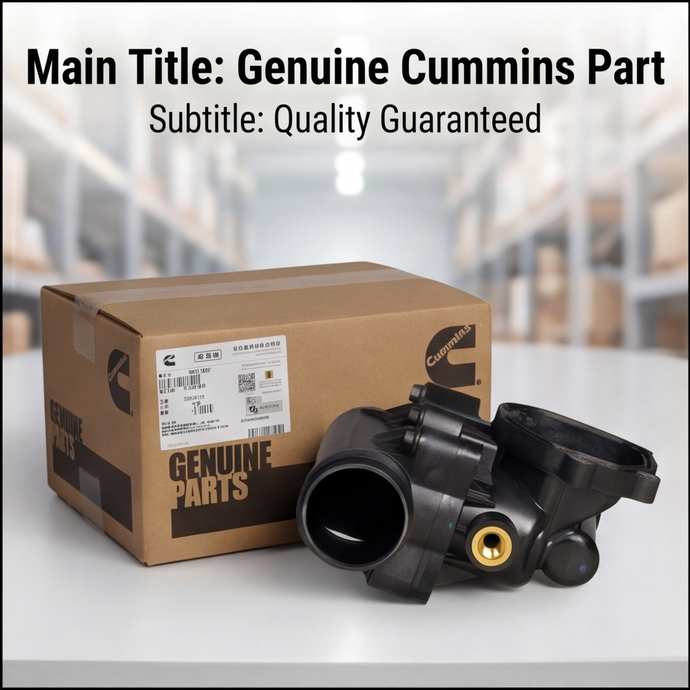 3697712-Water Outlet Connector-Cummins