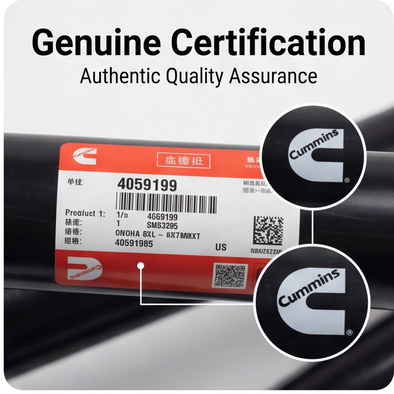 4059199-Oil Dipstick Tube-Cummins