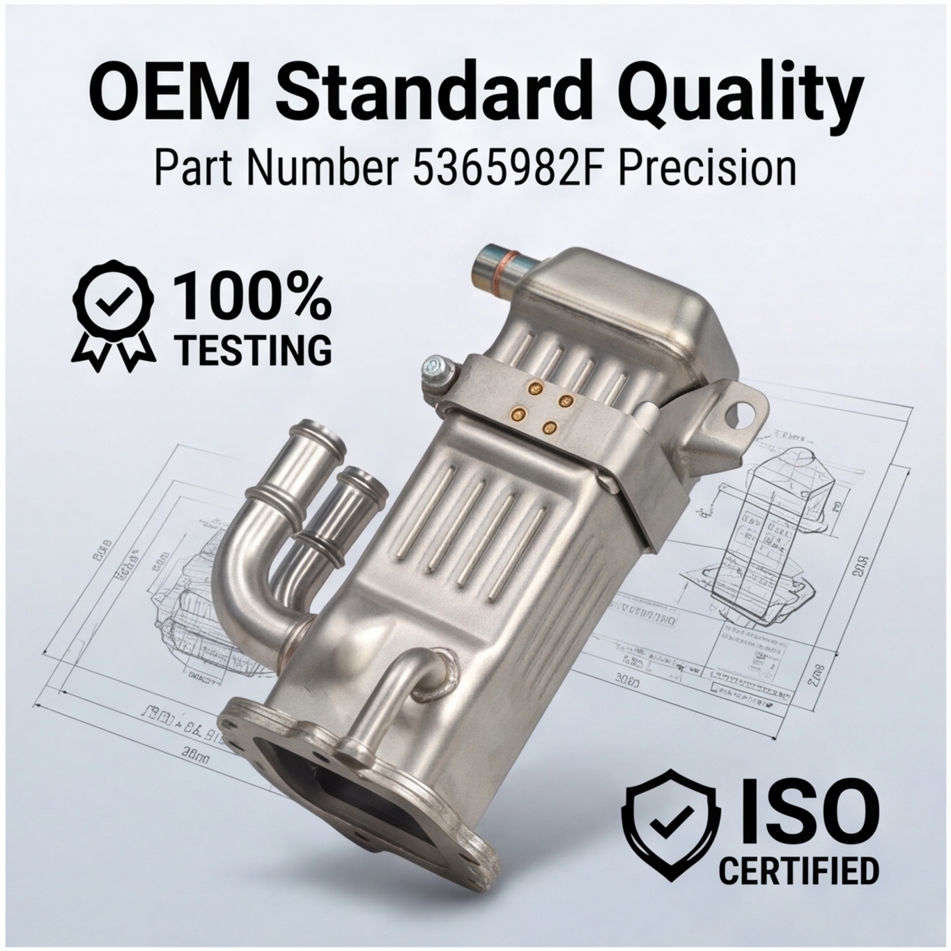 5365982-EGR Cooler-Cummins 