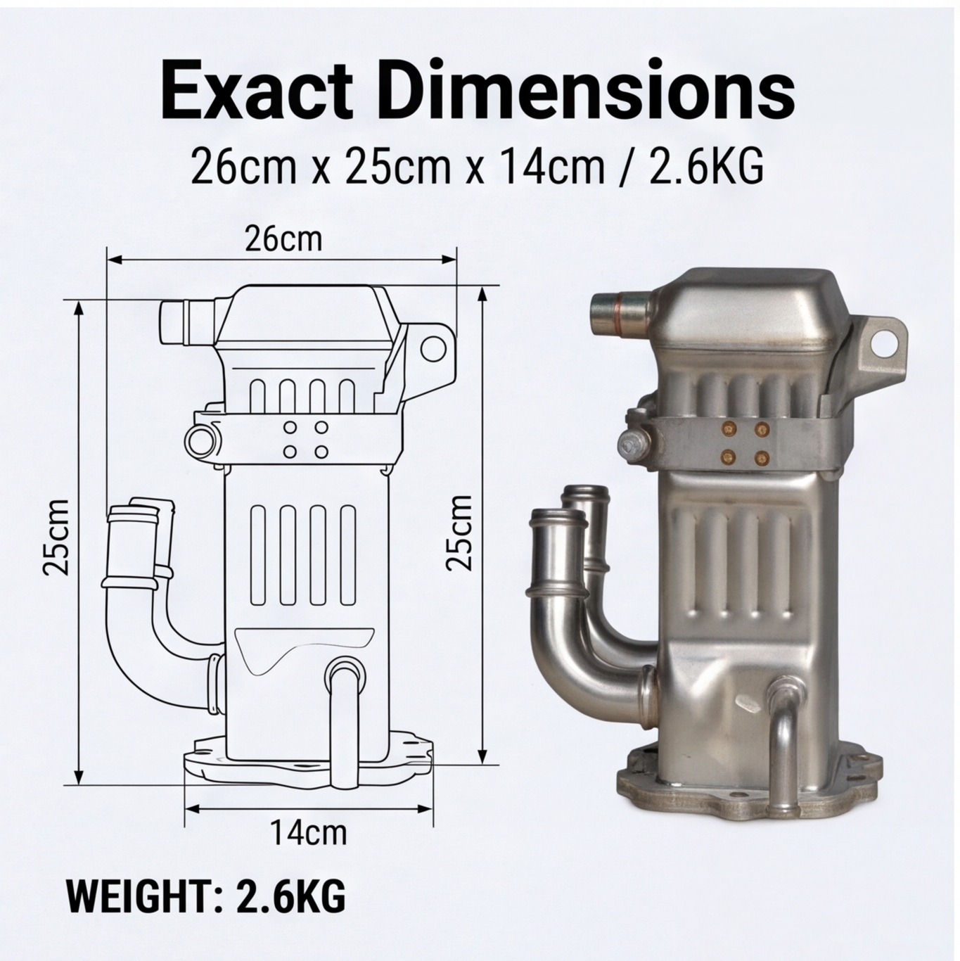 5365982-EGR Cooler-Cummins 