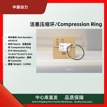 4974319X Piston Compression Ring-Cummins
