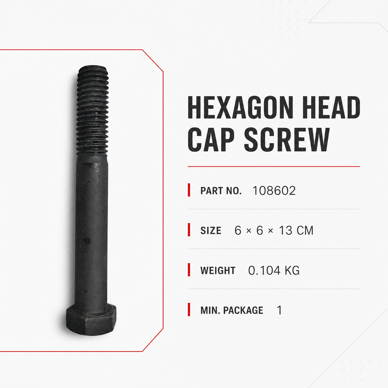 108602 Hexagon Head Cap Screw-Cummins