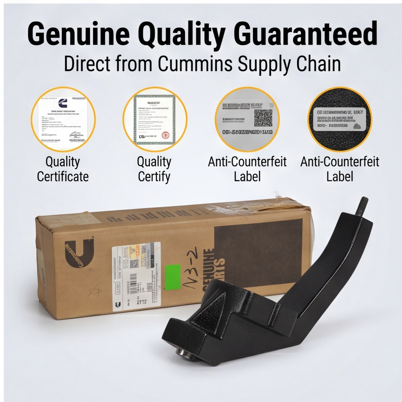 3696343-Fan Support Bracket-Cummins