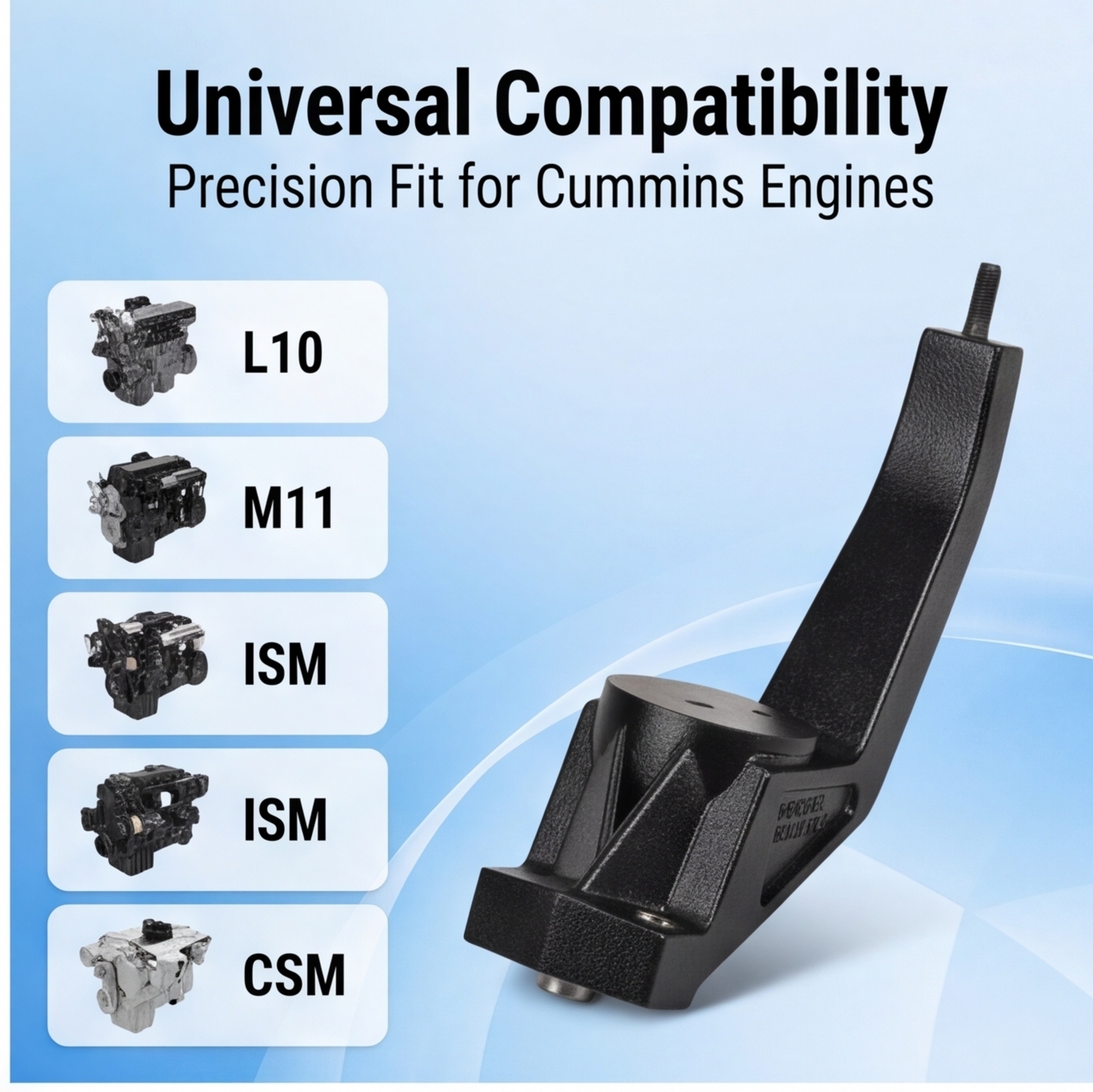3696343-Fan Support Bracket-Cummins
